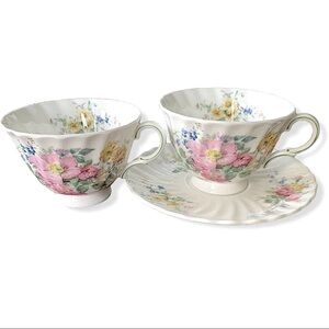 Royal Doulton Arcadia Cup & Saucer and Additional Cup